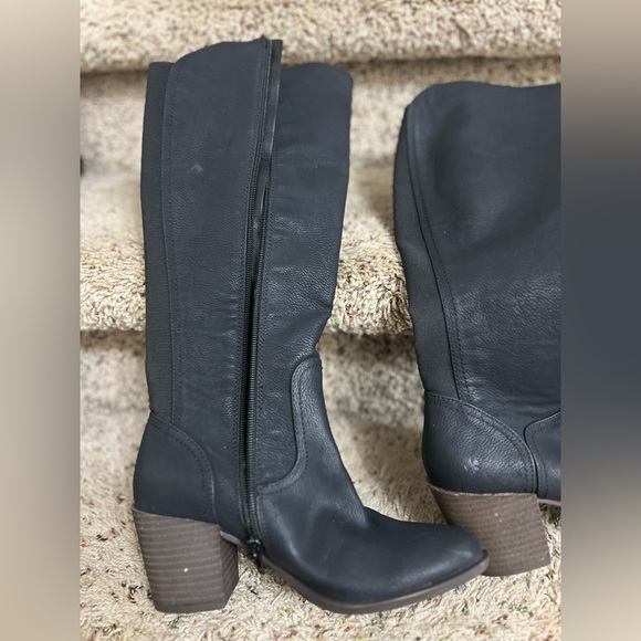 Lucky Brand Balissa Knee High Boots Black size 5.5 medium NWOT - Picture 12 of 14